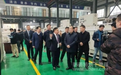 湖南省常德市市委書記、市長(zhǎng)等領(lǐng)導(dǎo)蒞臨湖南省耐美特智能烘干工業(yè)設(shè)備有限公司視察指導(dǎo)工作